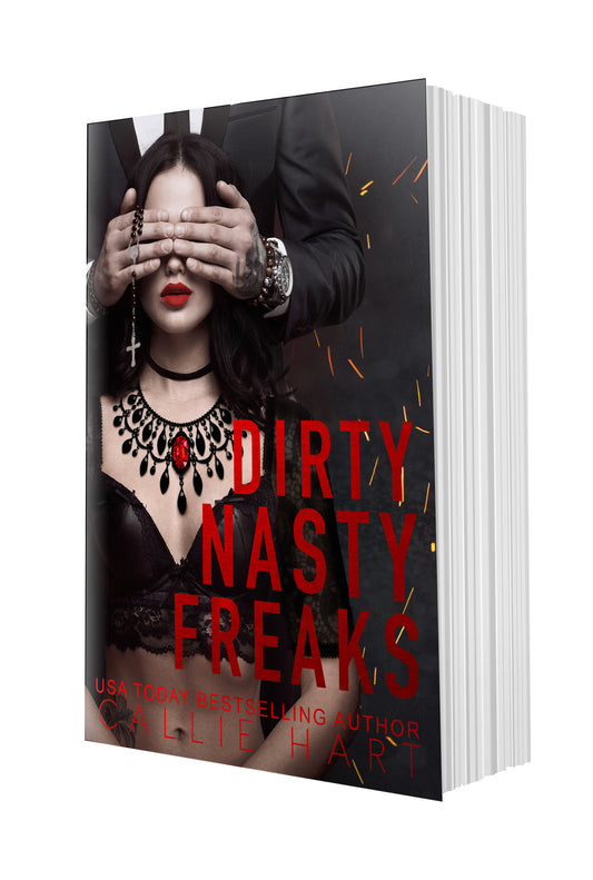 BB24 - 3 BOOKS IN 1 - DIRTY NASTY FREAKS OMNIBUS - RED FOILED SPECIAL EDITION PAPERBACK
